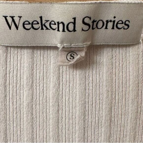 Weekend Stories Adriana Dress in Ivory Small - Picture 4 of 5